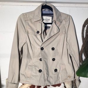 Tan Abercrombie and Fitch jacket
